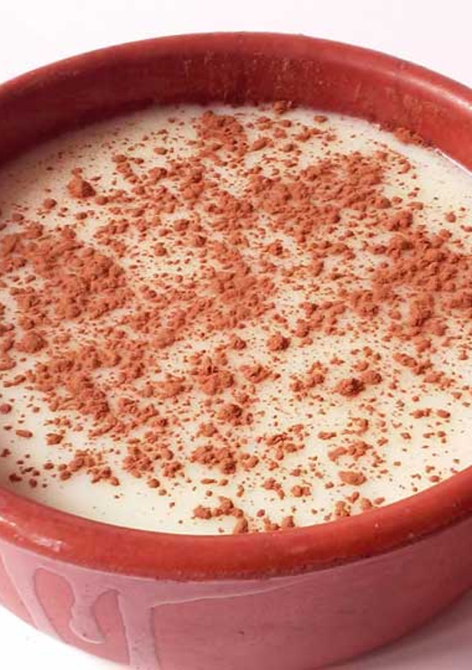 Una foto de Natillas caseras sin huevo