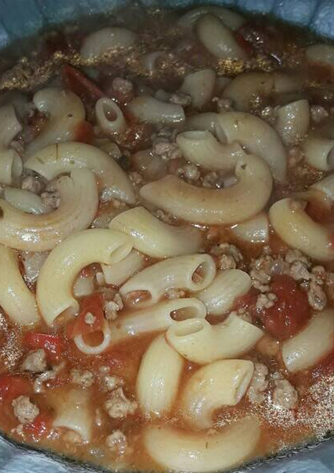Una foto de Guiso de fideos codito