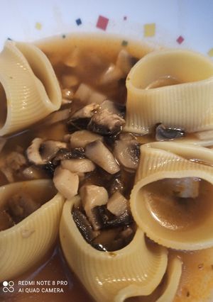 Una foto de Sopa de Champiñones con Galet