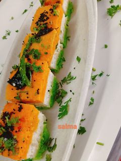 तिरंगा ढोकला रेसिपी मुख्य फोटो