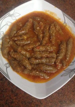 صورة لوصفة كفته رز بالصلصه 😋😋