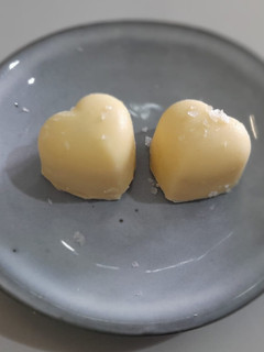 Una foto de Bombones de foie y chocolate blanco