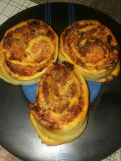 Una foto de Rollitos de pizza