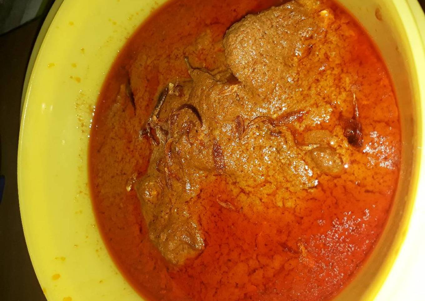 Rendang buatan ku 😘😘