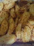 Papas gratinadas con queso parmesano