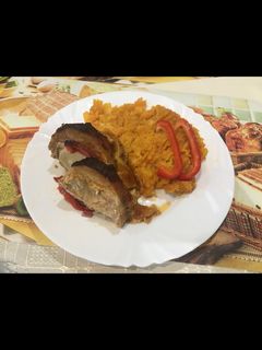 Szilveszteri zsebes karaj 🧀🥓 recept fotója