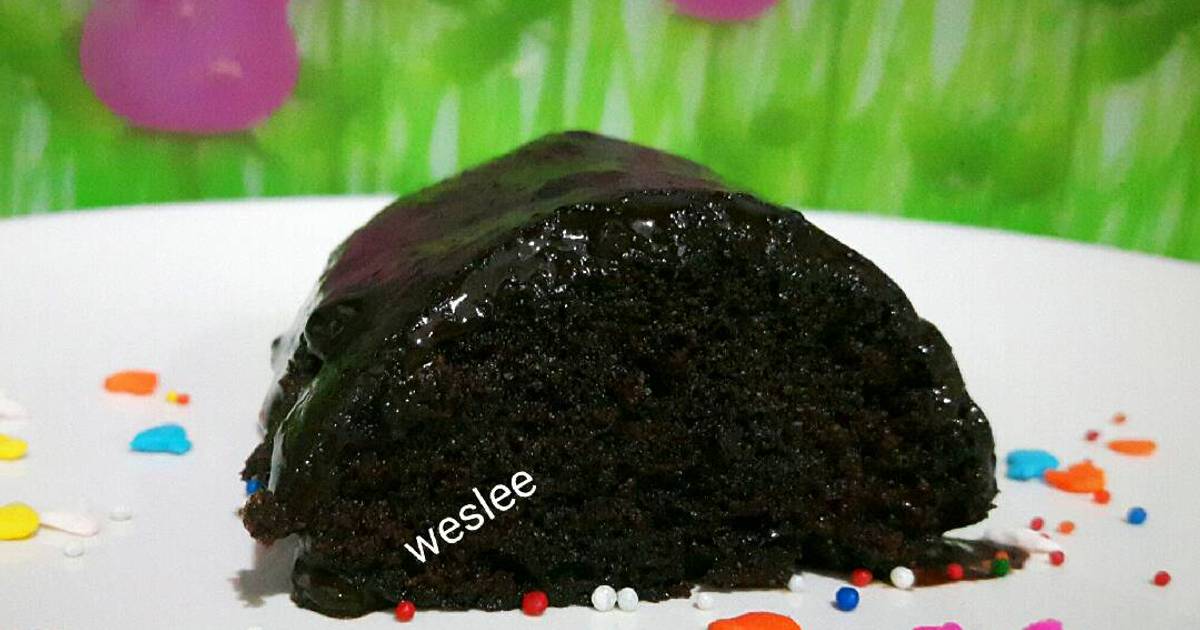 Resep Super moist chocolate steamed cake no mixer no oven oleh EL