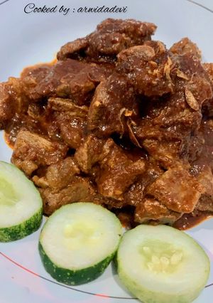 Foto resep Rendang daging enak dan simpel