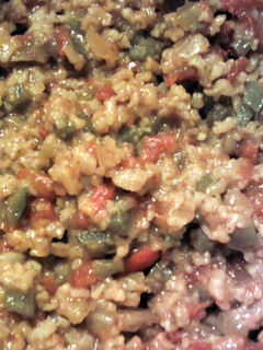 A picture of Brenda's Spanish Rice.