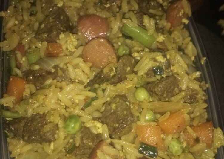 Fried rice with a twist