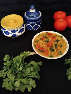 A picture of Masoor Dal Tadka.
