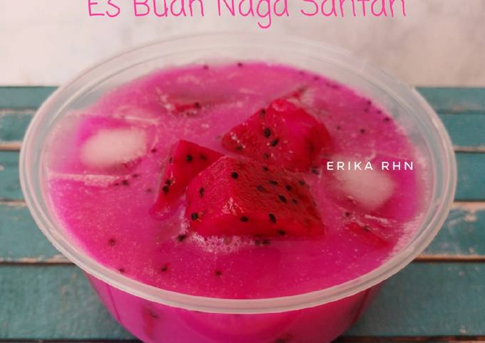 Resep Es Buah Naga Santan Oleh Erika Rhn Cookpad 6171