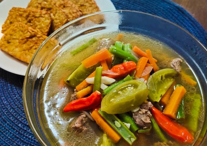 Resep Asem-asem Daging Sapi (Tidak Pedas) oleh BuMar - Cookpad