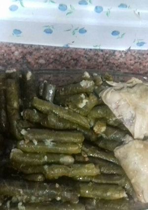 صورة لوصفة ورق عنب بدوب بالتم دوبان (يبرق)