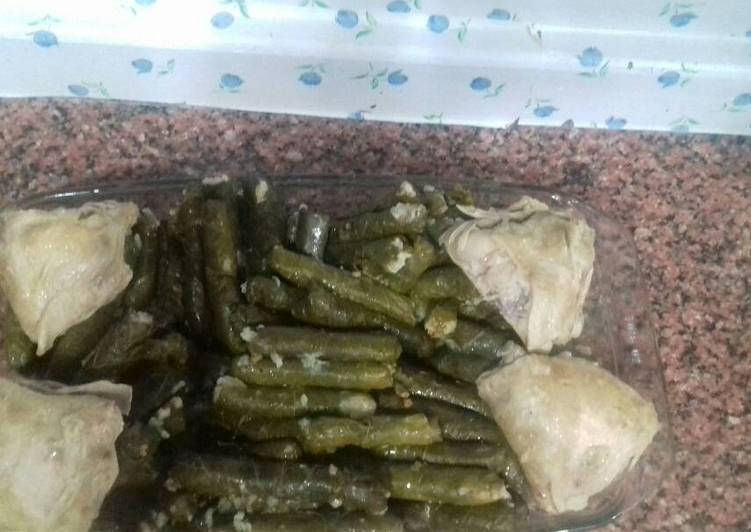 ورق عنب بدوب بالتم دوبان (يبرق)