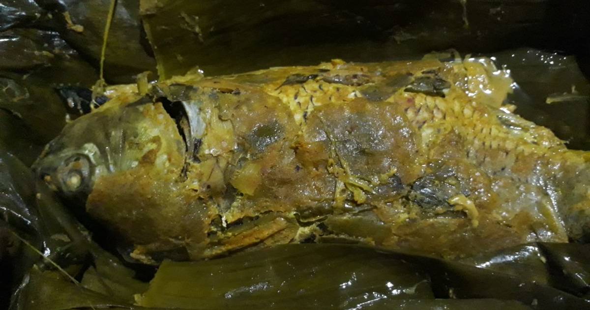 Resep Pepes Ikan Mas Tambah Kerupuk Oleh Iis Siti Nurjanah Cookpad