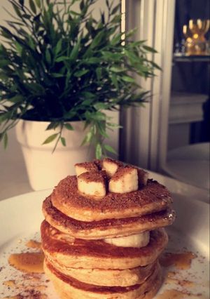 صورة لوصفة بروتين بانكيك (Protien Pancakes)