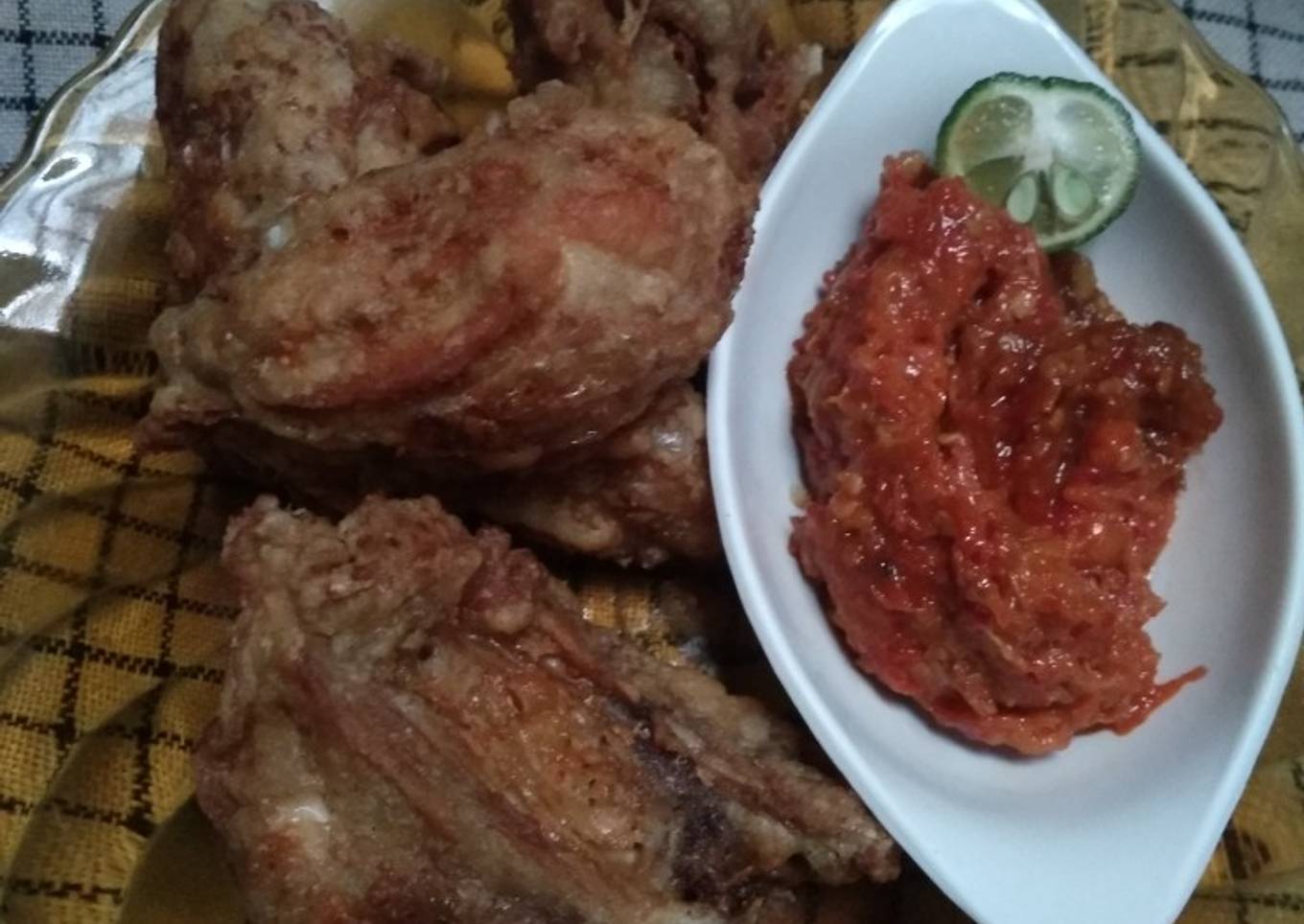 Ayam goreng dari Chef Divina Hermawan
