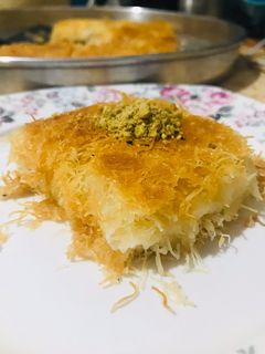صورة لوصفة كنافه بالقشطه