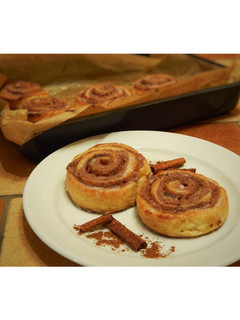 Fahéjas csiga recept fotója