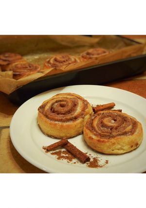 Fahéjas csiga recept fotója