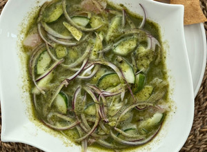 Una foto de Aguachile de pescado
