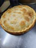 Tarta blanca de arroz