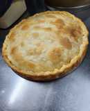 Tarta blanca de arroz