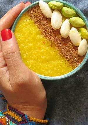عکسی از دستور شله زرد به سبــــــــک🐣ـــــــــــــــــــــــــــــ