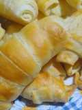 Croissant de jamón y queso