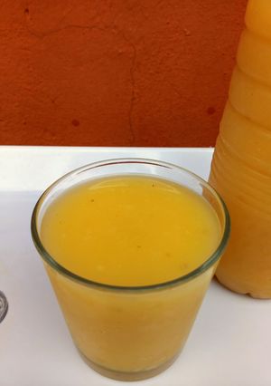 A picture of GingerPinaColada Smoothie/Drink.