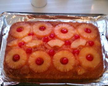 Ready to Serve pineapplecherry upside down cake Most Delicious