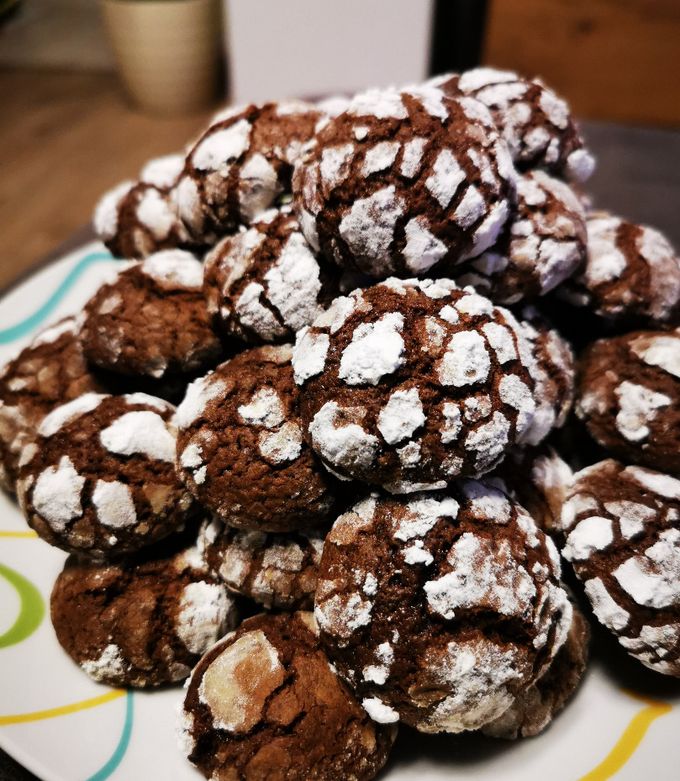 Foto di Biscotti natalizi al cioccolato