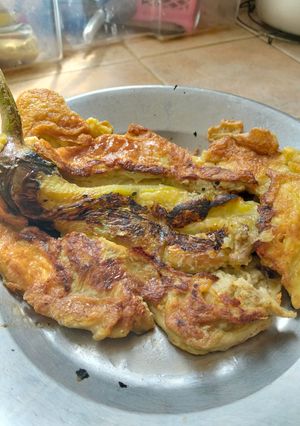 Foto resep Terong Bakar Telur Dadar
