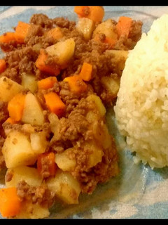 Una foto de Picadillo de carne a la mexicana