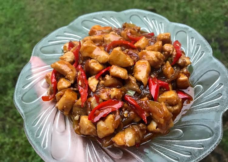 Cara Gampang Menyiapkan Kungpao chicken Anti Gagal
