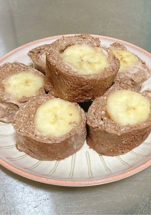 巧克力燕麥香蕉捲 的食譜成品照片