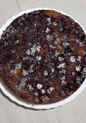 Foto di Torta rovesciata ai mirtilli