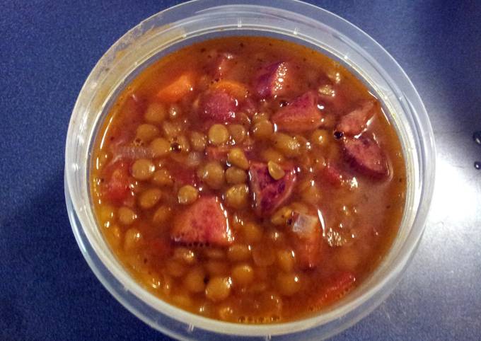 Easiest Way to Prepare Award-winning Grandmas lentil soup