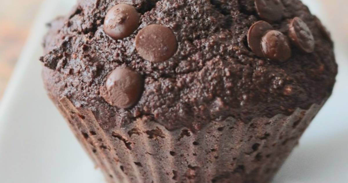 Muffins de chocolate saudável Receita por Joana bbl Cookpad