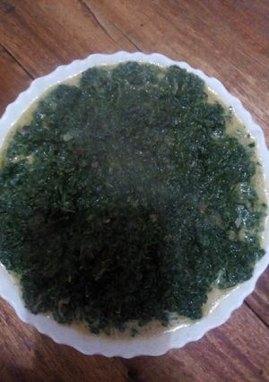 A picture of Pumpkin leaves and spinach#localfoodcontest_ Kakamega.