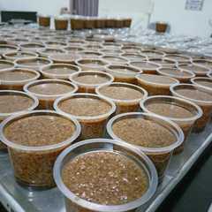 รูปของ Puding lumut gula merah untuk snack box