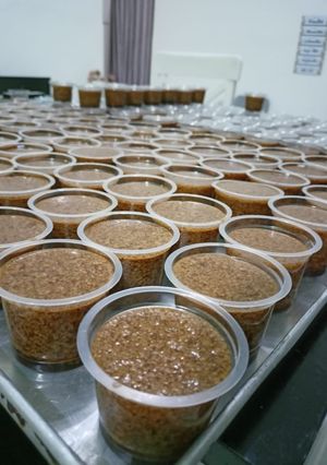 Foto resep Puding lumut gula merah untuk snack box