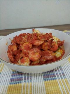 Foto resep Balado Udang dan Telur Puyuh