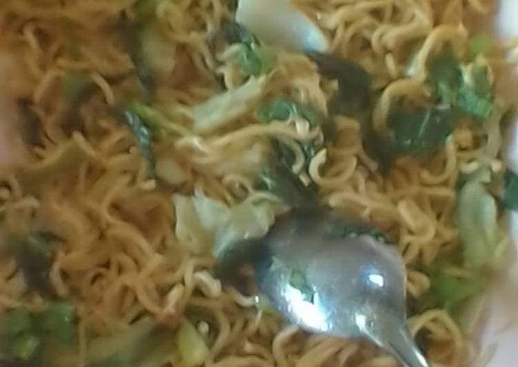 Bagaimana Membuat Judul : Bakmi Goreng biasa yang Lezat