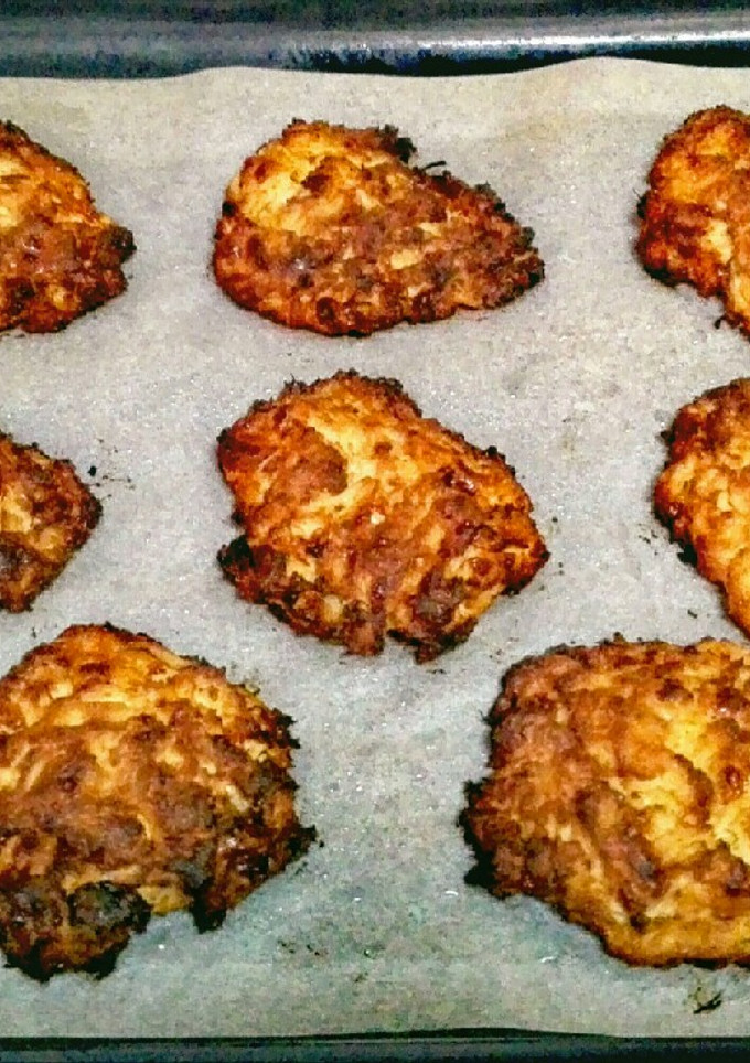 Una foto de Buñuelos de coliflor con queso al horno