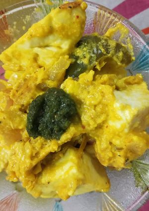 A picture of Dry paneer.