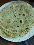 Coriander paratha