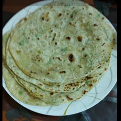 A picture of Coriander paratha.
