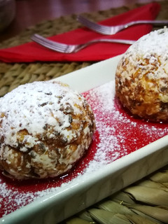 Una foto de Buñuelos de arroz para el día de San Valentín